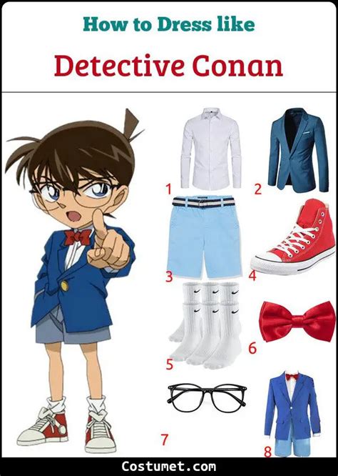 detective conan costume|detective conan costume ideas.